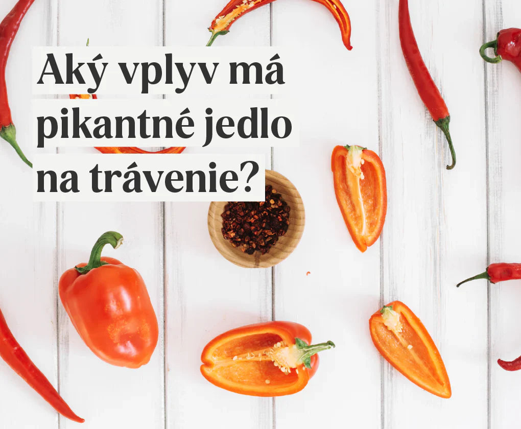 Vplyv pikantných jedál na trávenie a mikrobióm