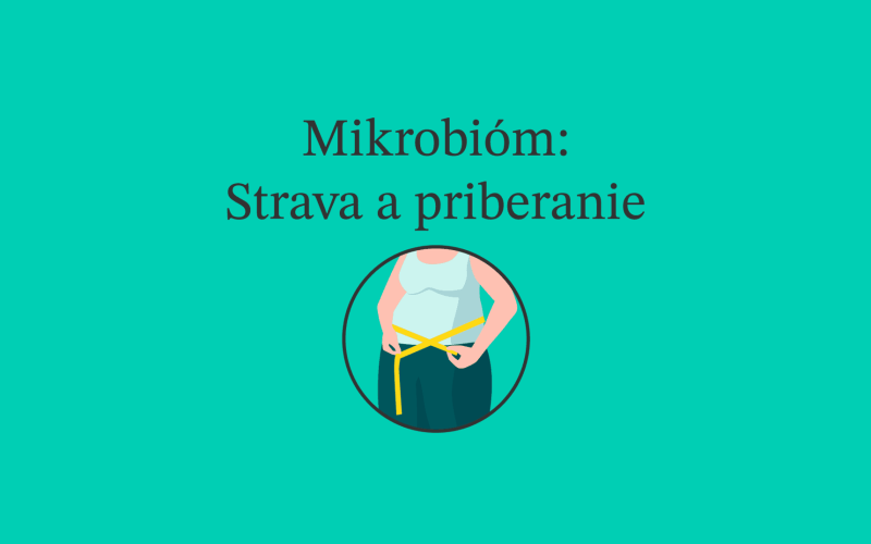 Vplyv stravovania na črevnú mikrobiotu a ako ovplyvňuje mikrobiota priberanie.